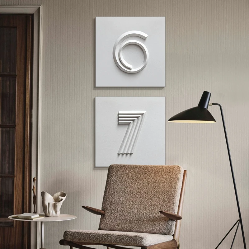 Modern minimalist entrance three-dimensional relief creative digital hanging painting bedroom bedside mural
Modern minimalist entrance three-dimensional relief creative digital hanging painting bedroom bedside mural