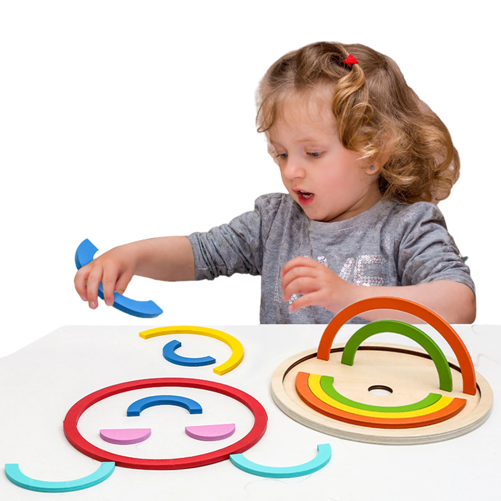Rainbow Stacker Puzzle Wooden Nesting Puzzles Building Blocks Disc Educational Toys Educational Toys Suitable For Kids Baby
Rainbow Stacker Puzzle Wooden Nesting Puzzles Building Blocks Disc Educational Toys Educational Toys Suitable For Kids Baby