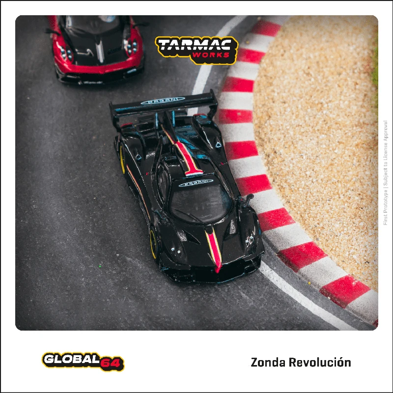 TW 1:64 Zonda Revolucion Nero Oro Diecast Diorama Car Model Collection Miniature Carros Toys Tarmac Works
TW 1:64 Zonda Revolucion Nero Oro Diecast Diorama Car Model Collection Miniature Carros Toys Tarmac Works