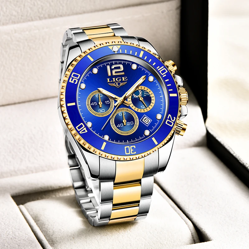 2021 LIGE Top Brand Luxury Fashion Diver Men Watch Waterproof Date Clocks Sport Watches Mens Quartz Wristwatch Relogio Masculino
2021 LIGE Top Brand Luxury Fashion Diver Men Watch Waterproof Date Clocks Sport Watches Mens Quartz Wristwatch Relogio Masculino