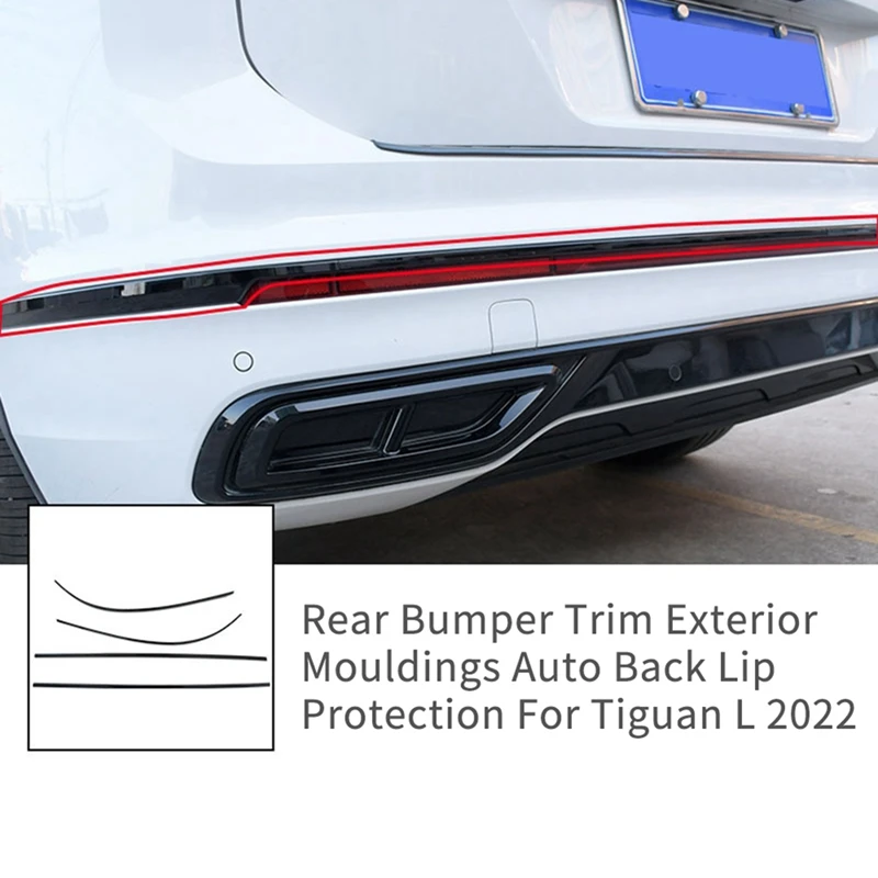 Car Rear Bumper Trim Exterior Back Lip Protection For VW Tiguan L 2022 2023 Auto Accessories Glossy Black
Car Rear Bumper Trim Exterior Back Lip Protection For VW Tiguan L 2022 2023 Auto Accessories Glossy Black