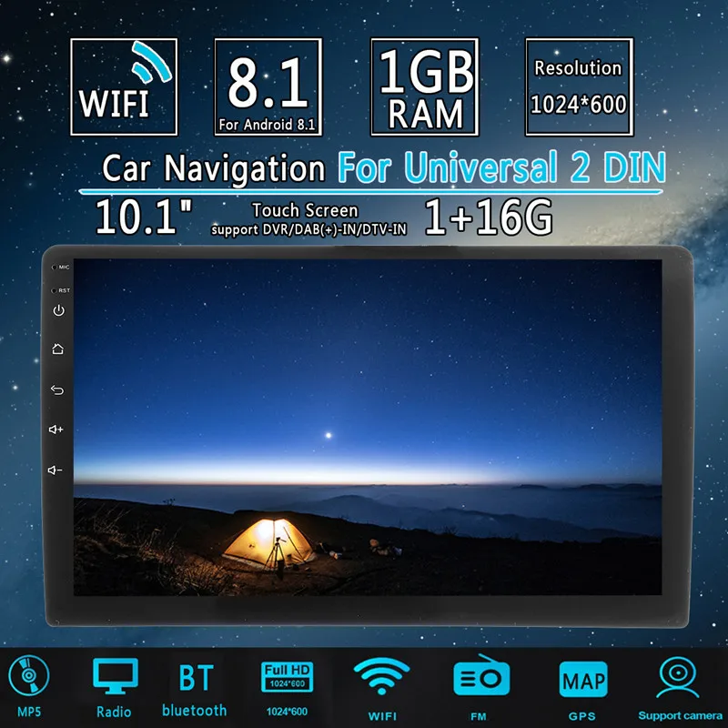 Автомагнитола AUTSOME, MP5-плеер 10,1 дюйма, 2 Din, Android 8,1, 1 + 16 ГБ, IPS 2.5D сенсорный экран, GPS-навигация, Wi-Fi, FM для BMW/VW
Автомагнитола AUTSOME, MP5-плеер 10,1 дюйма, 2 Din, Android 8,1, 1 + 16 ГБ, IPS 2.5D сенсорный экран, GPS-навигация, Wi-Fi, FM для BMW/VW