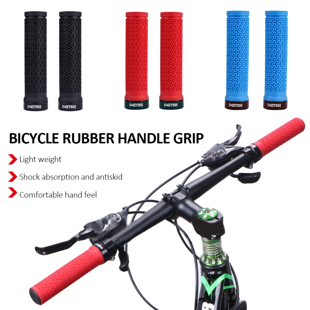 MTB Bike Bicycle Grips Cycling Handlebar Grips Single-Sided Locking Handlebar Cover Anti-Slip Shock-Proof Rubber Handle Grips
MTB Bike Bicycle Grips Cycling Handlebar Grips Single-Sided Locking Handlebar Cover Anti-Slip Shock-Proof Rubber Handle Grips