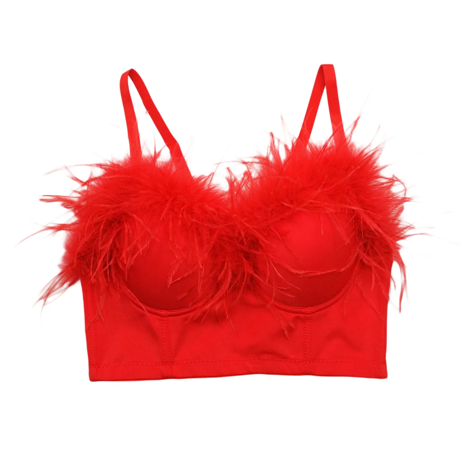 Женская кофта однотонная с перьями на тонких бретельках, нижнее белье, укороченные топы для женщин, красный/черный/белый
Женская кофта однотонная с перьями на тонких бретельках, нижнее белье, укороченные топы для женщин, красный/черный/белый