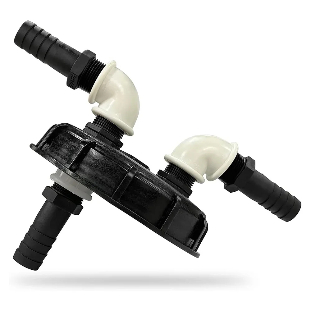 163mm IBC Cap Water Tank Accessories Adapter Cap 2x 25mm Pipe Quick Connector Garden Buildings Watering System Hose Connector
163mm IBC Cap Water Tank Accessories Adapter Cap 2x 25mm Pipe Quick Connector Garden Buildings Watering System Hose Connector