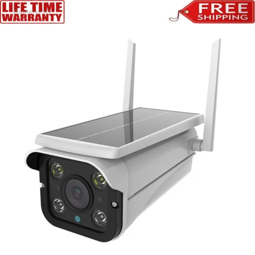A8-WiFi HD Solar Camera Wireless Security Camera Outdoor Camera W/3W Solar Panel
A8-WiFi HD Solar Camera Wireless Security Camera Outdoor Camera W/3W Solar Panel