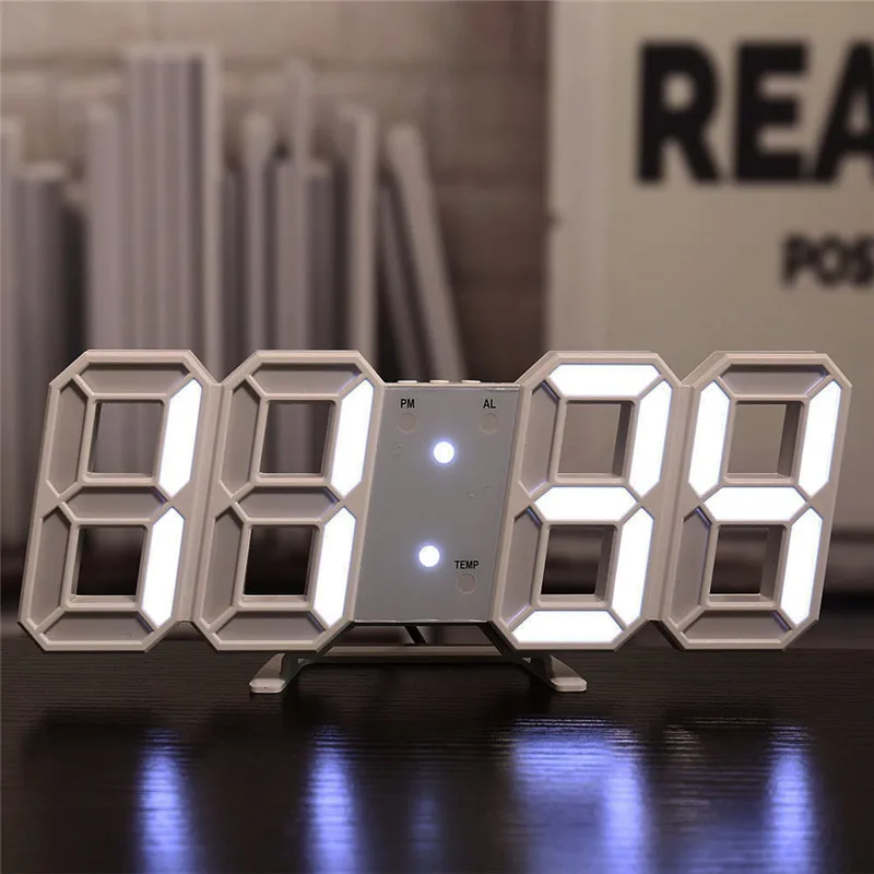 LED Digital Wall Clock Alarm Date Temperature Automatic Backlight Table Desktop Home Decoration Stand hang Clocks wholesale
LED Digital Wall Clock Alarm Date Temperature Automatic Backlight Table Desktop Home Decoration Stand hang Clocks wholesale