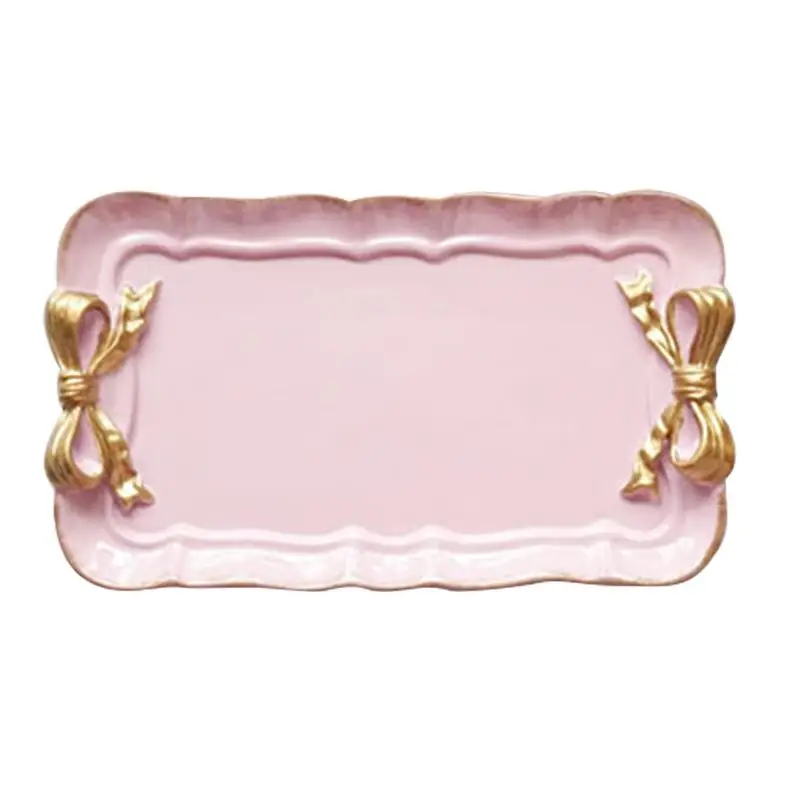 Serving Trays Decorative Serving Platter For Party Rectangle Resin Organizer Tray For Jewelry Perfumes Elegant Food Plates For 
Serving Trays Decorative Serving Platter For Party Rectangle Resin Organizer Tray For Jewelry Perfumes Elegant Food Plates For