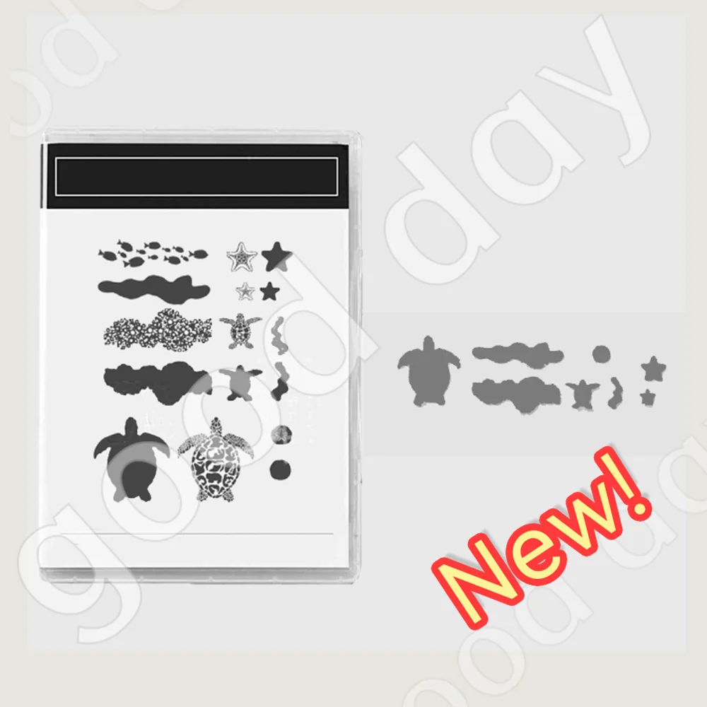 2023 New Sea Turtle Starfish Cutting Dies Stamps Scrapbook Diary Decoration Embossing Template Diy Greeting Card Handmade
2023 New Sea Turtle Starfish Cutting Dies Stamps Scrapbook Diary Decoration Embossing Template Diy Greeting Card Handmade
