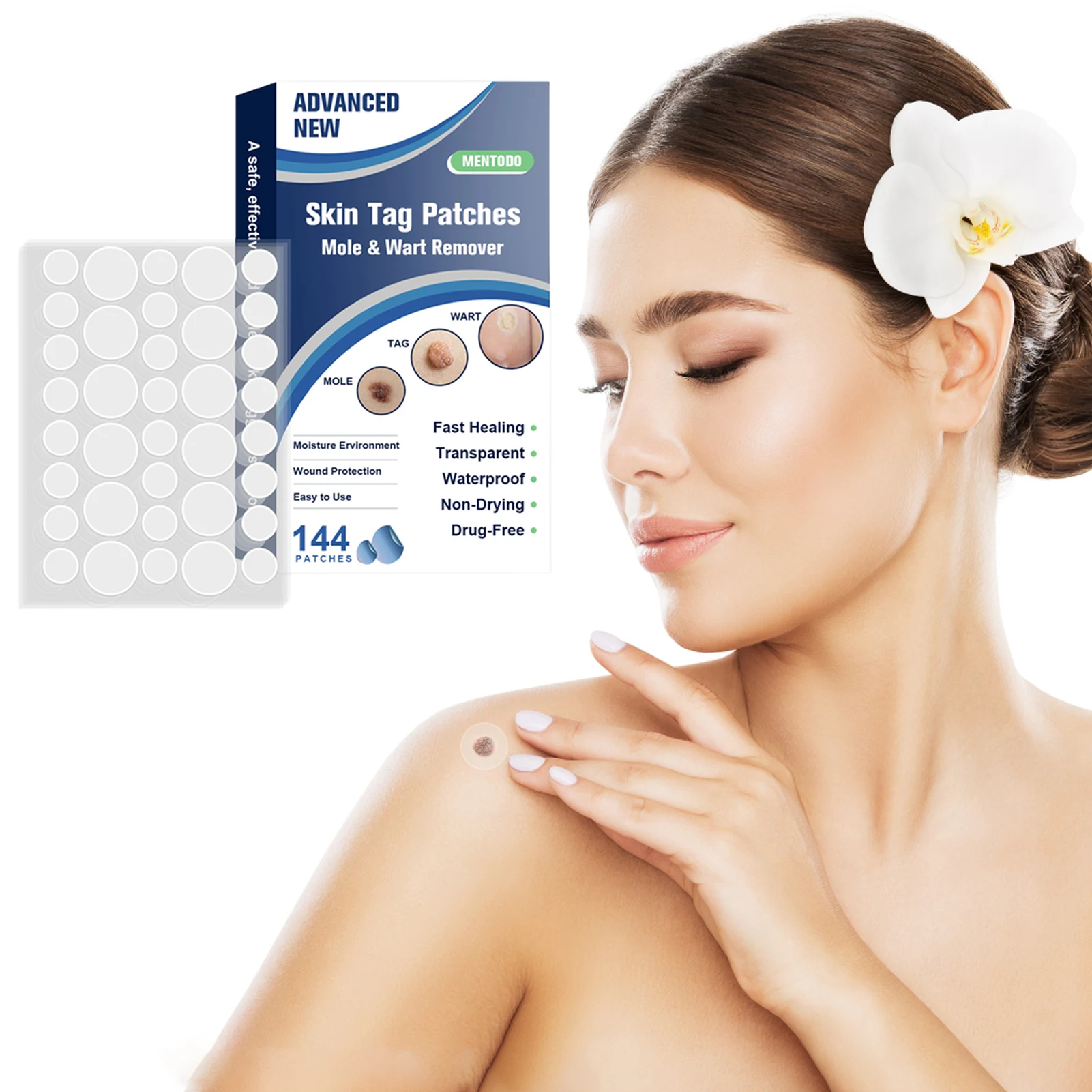 Skin Tags Remover 144 PCS Wart Remover Advanced Skin Tags Removal Patches For Face And Body Wart Hydrocolloid Safe Quick Absorb
Skin Tags Remover 144 PCS Wart Remover Advanced Skin Tags Removal Patches For Face And Body Wart Hydrocolloid Safe Quick Absorb