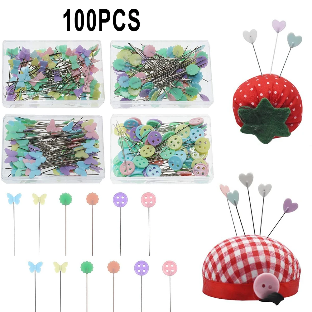 100pcs Dressmaking Pins Button Flower Head Sewing Pins Embroidery Patchwork Tools Fixed Pin Button Pin DIY Sewing Crafts Decro
100pcs Dressmaking Pins Button Flower Head Sewing Pins Embroidery Patchwork Tools Fixed Pin Button Pin DIY Sewing Crafts Decro