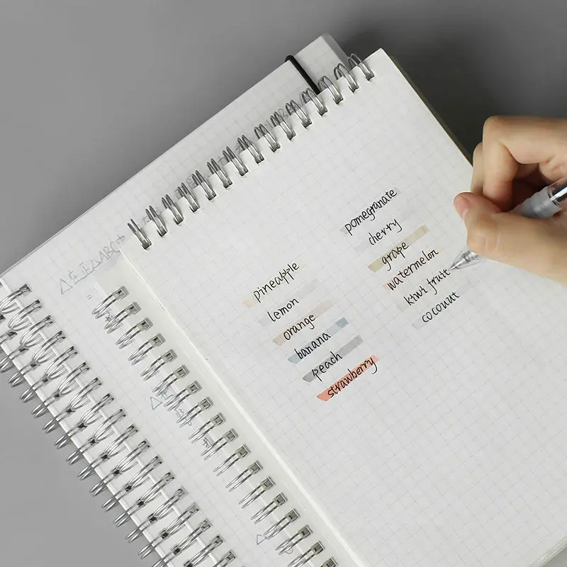 

A5/A6/B5 Coil Blank Grid Horizontal Line Sketch Sketch Diary Book Paper Diary Book Notebook Notepad Record School Supplies New