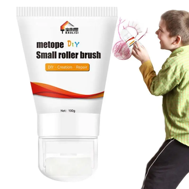 100g Wall Repair Roller Strong Dirt Graffiti Cover Paint Brush Wall Renovation Color Change Latex Paint Home Repairing Tool
100g Wall Repair Roller Strong Dirt Graffiti Cover Paint Brush Wall Renovation Color Change Latex Paint Home Repairing Tool