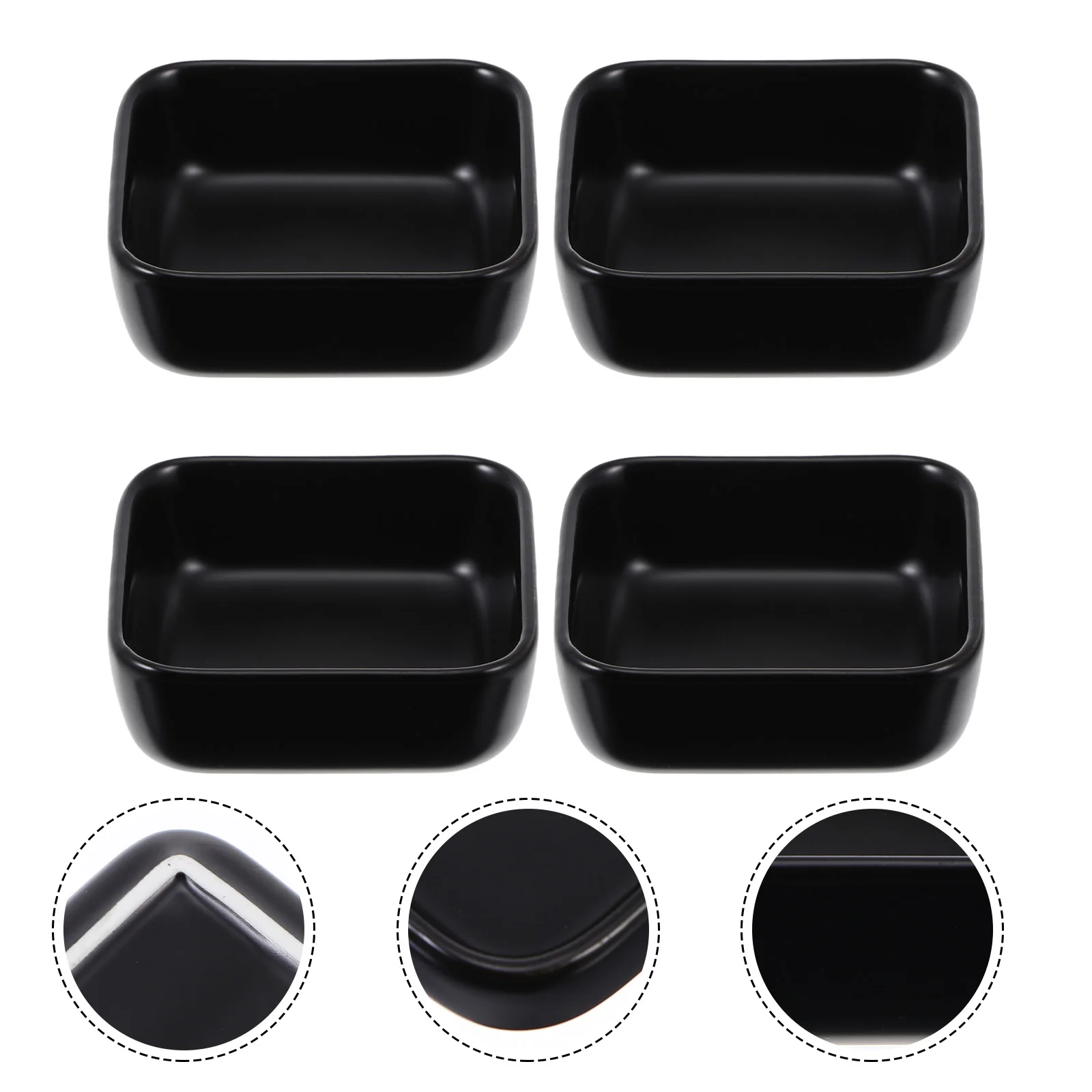 4pcs Side Dishes Soy Sauce Dish Ceramic Serving Tray Side Seasoning Dish Soy Sauce Bowl Ice Cream Bowl
4pcs Side Dishes Soy Sauce Dish Ceramic Serving Tray Side Seasoning Dish Soy Sauce Bowl Ice Cream Bowl