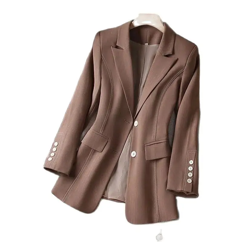 Mingxian Decoration Suit Jacket Female 2022 new Style Spring And Autumn Period Women's Coat Fashion Western-Style Blazer
Mingxian Decoration Suit Jacket Female 2022 new Style Spring And Autumn Period Women's Coat Fashion Western-Style Blazer