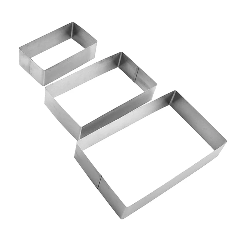 Ring Cakerings Baking Rectangular Stainless Steel Pastry Triangle Slicer Mould Tower Set Cookie Muffin Mold Donut Square Dessert
Ring Cakerings Baking Rectangular Stainless Steel Pastry Triangle Slicer Mould Tower Set Cookie Muffin Mold Donut Square Dessert