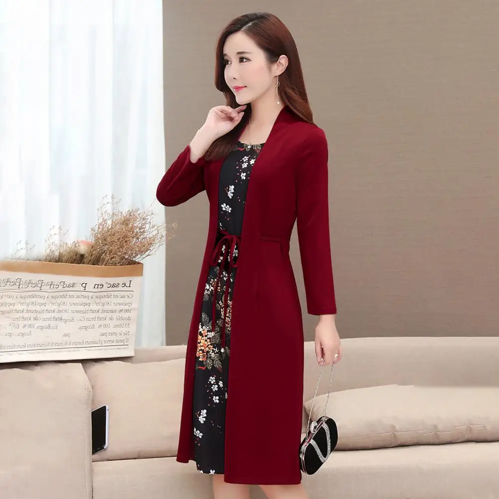 Autumn Dress O-Neck Lightweight Knee-Length Office Lady Loose Elegant Midi Dress Elegant Dress Female Clothing
Autumn Dress O-Neck Lightweight Knee-Length Office Lady Loose Elegant Midi Dress Elegant Dress Female Clothing