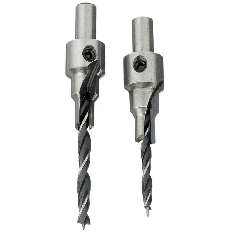 2pcs HSS 5 Flute Countersink Drill Bit Set Reamer Woodworking Chamfer 3mm-10mm Kits Tools
2pcs HSS 5 Flute Countersink Drill Bit Set Reamer Woodworking Chamfer 3mm-10mm Kits Tools