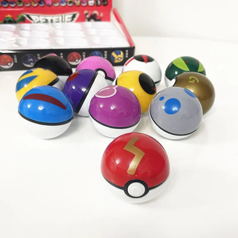 12 Pokemon Cute Pokeballs with Doll Stickers Painted Pokeballs Children's Toy Collection Gift Pikachu Figurinha Pokemom
12 Pokemon Cute Pokeballs with Doll Stickers Painted Pokeballs Children's Toy Collection Gift Pikachu Figurinha Pokemom