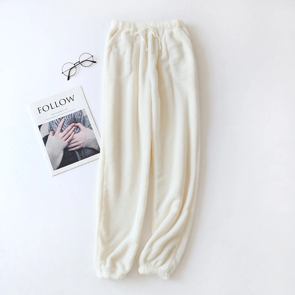 Autumn Winter Men Thickened Warm Flannel Pajama Pants Large Size Elastic Waist Drawstring Loose Fleece Sleep Bottoms Homewear
Autumn Winter Men Thickened Warm Flannel Pajama Pants Large Size Elastic Waist Drawstring Loose Fleece Sleep Bottoms Homewear