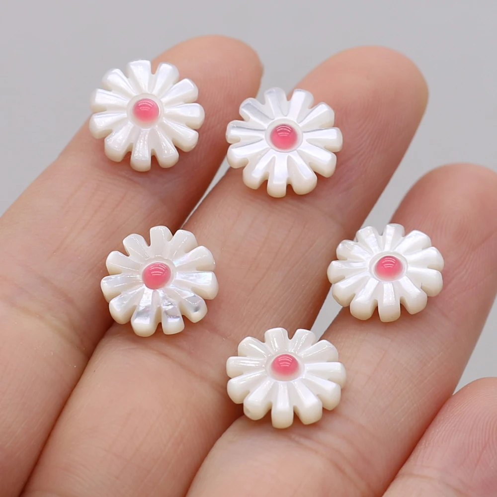 5PCS Natural White Seawater Mother-of-pearl Shell Beads Handmade Crafts DIY Necklace Bracelet Earrings Accessories Making 12mm
5PCS Natural White Seawater Mother-of-pearl Shell Beads Handmade Crafts DIY Necklace Bracelet Earrings Accessories Making 12mm