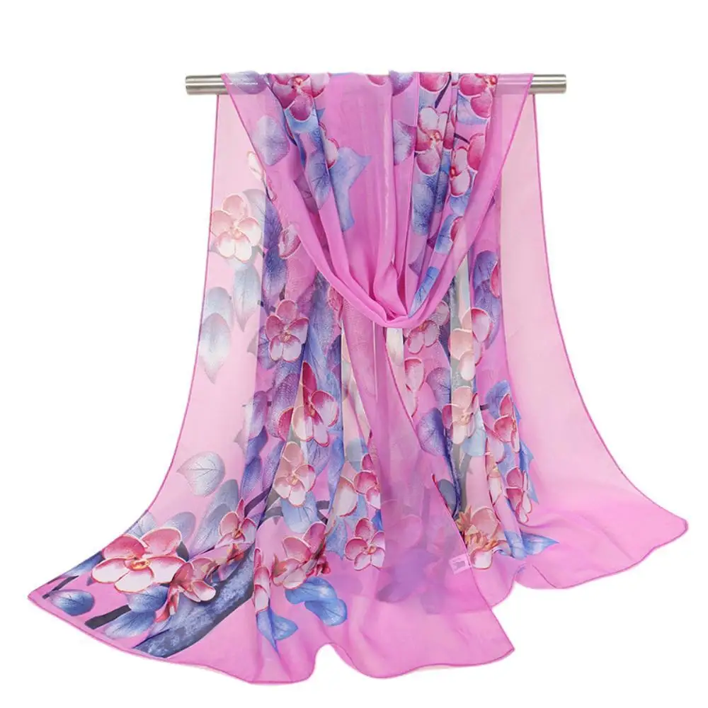 New Fashion Chiffon Flower Printed Small Silk Scarf Women Shawls And Wraps Female Hijab Stoles Dance Beach Towel
New Fashion Chiffon Flower Printed Small Silk Scarf Women Shawls And Wraps Female Hijab Stoles Dance Beach Towel