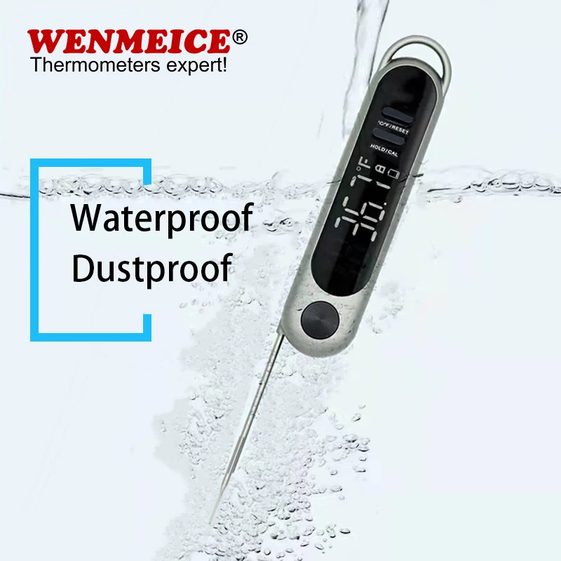 Food Thermometer Digital Kitchen Thermometer Meat Water Milk Cooking Probe BBQ Electronic Oven Waterproof Kitchen Tools
Food Thermometer Digital Kitchen Thermometer Meat Water Milk Cooking Probe BBQ Electronic Oven Waterproof Kitchen Tools