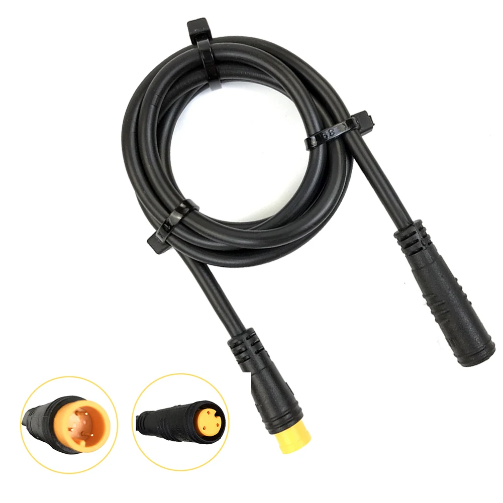 3 Pin 80cm Ebike Signal Line Extension Cable Durable Black Plastic Adapter Cable 80cm For Ebike Accessories Male To Female Male
3 Pin 80cm Ebike Signal Line Extension Cable Durable Black Plastic Adapter Cable 80cm For Ebike Accessories Male To Female Male