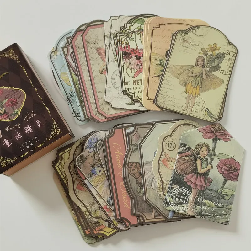 60pcs/set Vintage Tale Flower Material Sticker DIY Scrapbooking Junk Journal Plant Butterfly Diary Stickers Seal Decoration 
60pcs/set Vintage Tale Flower Material Sticker DIY Scrapbooking Junk Journal Plant Butterfly Diary Stickers Seal Decoration