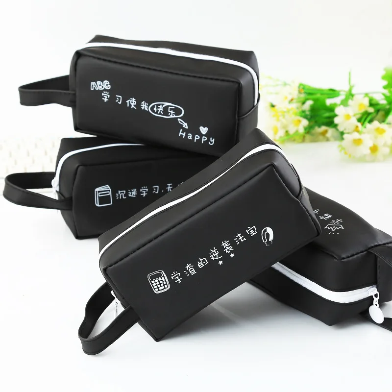 Creative Xueba Special Pencil Bag Student Large Capacity Simple Pencil Box Jelly Material Stationery Box School Supplies Cases 
Creative Xueba Special Pencil Bag Student Large Capacity Simple Pencil Box Jelly Material Stationery Box School Supplies Cases