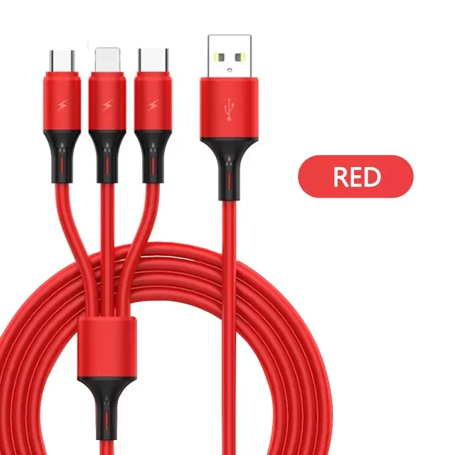 in1 5A Fast Charging Data Cord Liquid Silicone Skin Cable Micro USB Type C Phone Charger For iPhone 11 12 13 Pro Max 9T 
in1 5A Fast Charging Data Cord Liquid Silicone Skin Cable Micro USB Type C Phone Charger For iPhone 11 12 13 Pro Max 9T