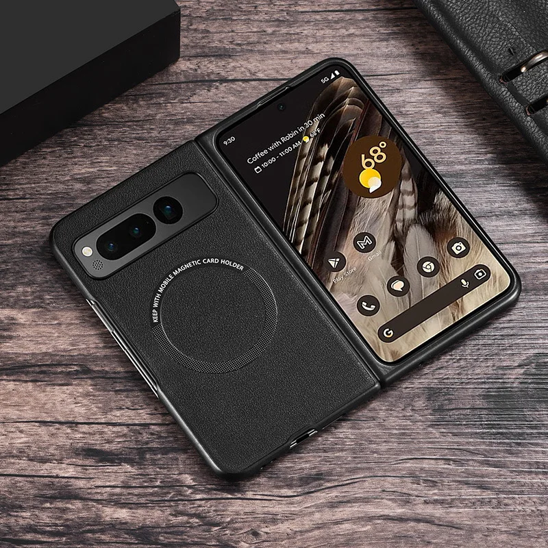 PU leather case suitable for Google pixel fold phone case folding screen magnetic suction Google pixel fold protective case
PU leather case suitable for Google pixel fold phone case folding screen magnetic suction Google pixel fold protective case