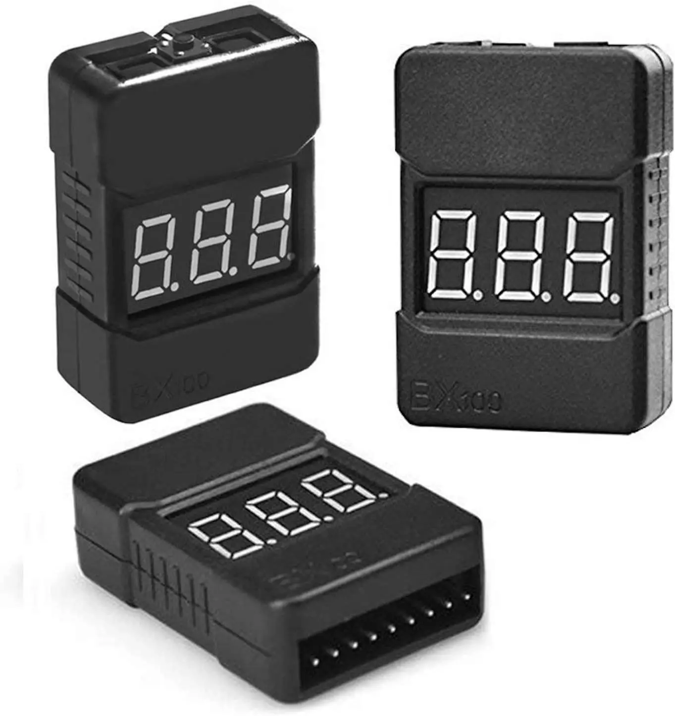 Тестер напряжения батареи Lipo BX100 1-8S/сигнал низкого напряжения/проверка напряжения батареи с двумя динамиками
Тестер напряжения батареи Lipo BX100 1-8S/сигнал низкого напряжения/проверка напряжения батареи с двумя динамиками