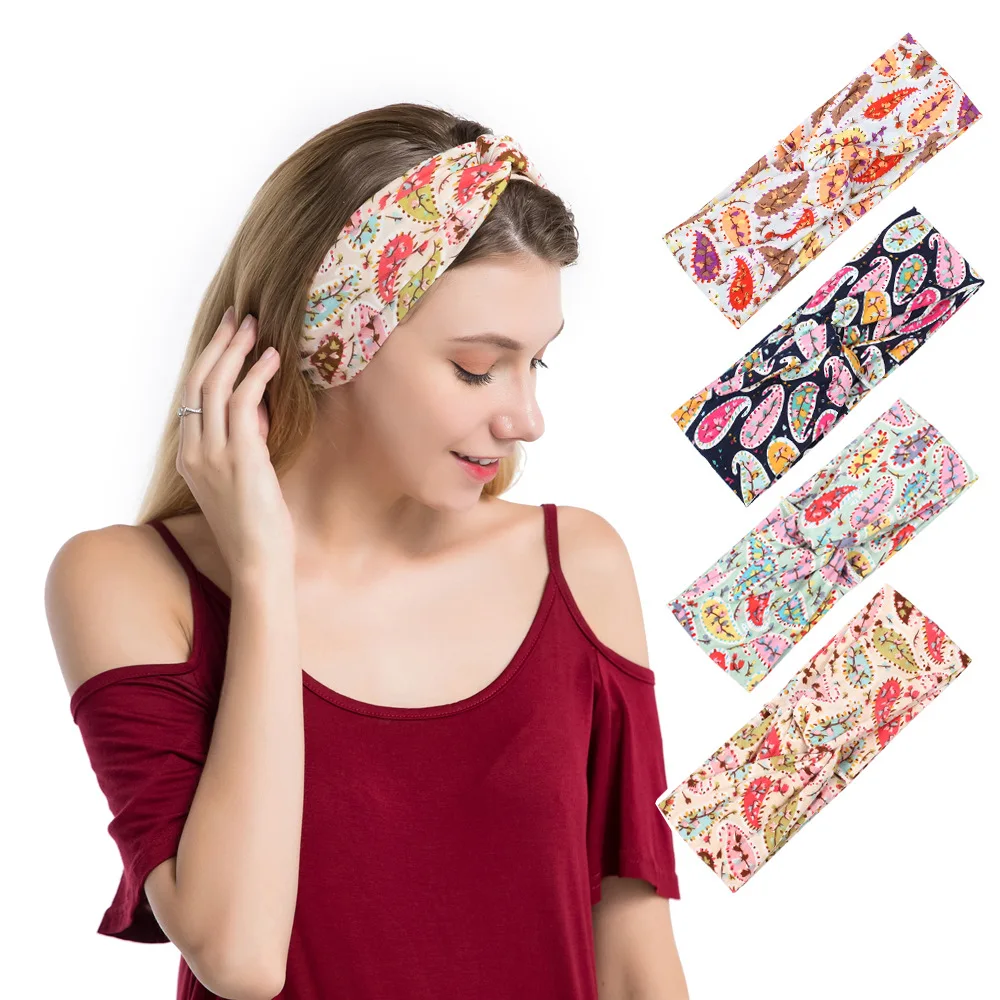 Women Fashion Elastic Print Flower Headband Bohemian Cross Knotted Breathable Floral Sweat Head Band Hair Accessories
Women Fashion Elastic Print Flower Headband Bohemian Cross Knotted Breathable Floral Sweat Head Band Hair Accessories