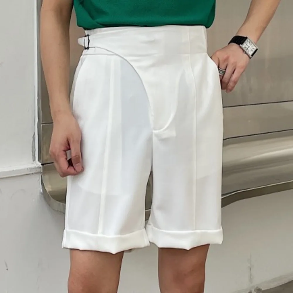 2022 Summer New Men's Casual High Waist Shorts Korean Version High Custom Personalized Retro Simple Straight Pants Trend
2022 Summer New Men's Casual High Waist Shorts Korean Version High Custom Personalized Retro Simple Straight Pants Trend