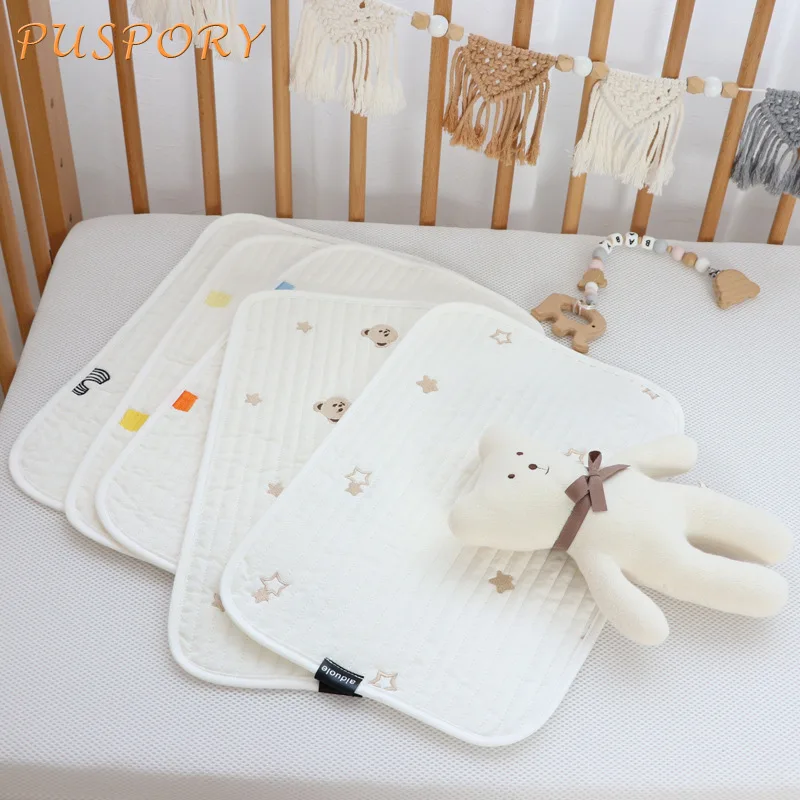 Baby Pillow Towel 100% Cotton Cartoon Embroidered Little Bear Baby Flat Pillow Newborn Sleep Anti-vomiting Milk Pillow Towels
Baby Pillow Towel 100% Cotton Cartoon Embroidered Little Bear Baby Flat Pillow Newborn Sleep Anti-vomiting Milk Pillow Towels