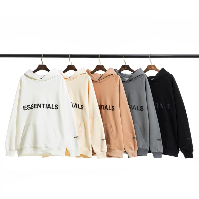 ESSENTIALS Hoodie Men's Sweatshirt Alphabet Printed Brushed Large Hoodie Fashion Hip Hop Unisex Pullover
ESSENTIALS Hoodie Men's Sweatshirt Alphabet Printed Brushed Large Hoodie Fashion Hip Hop Unisex Pullover