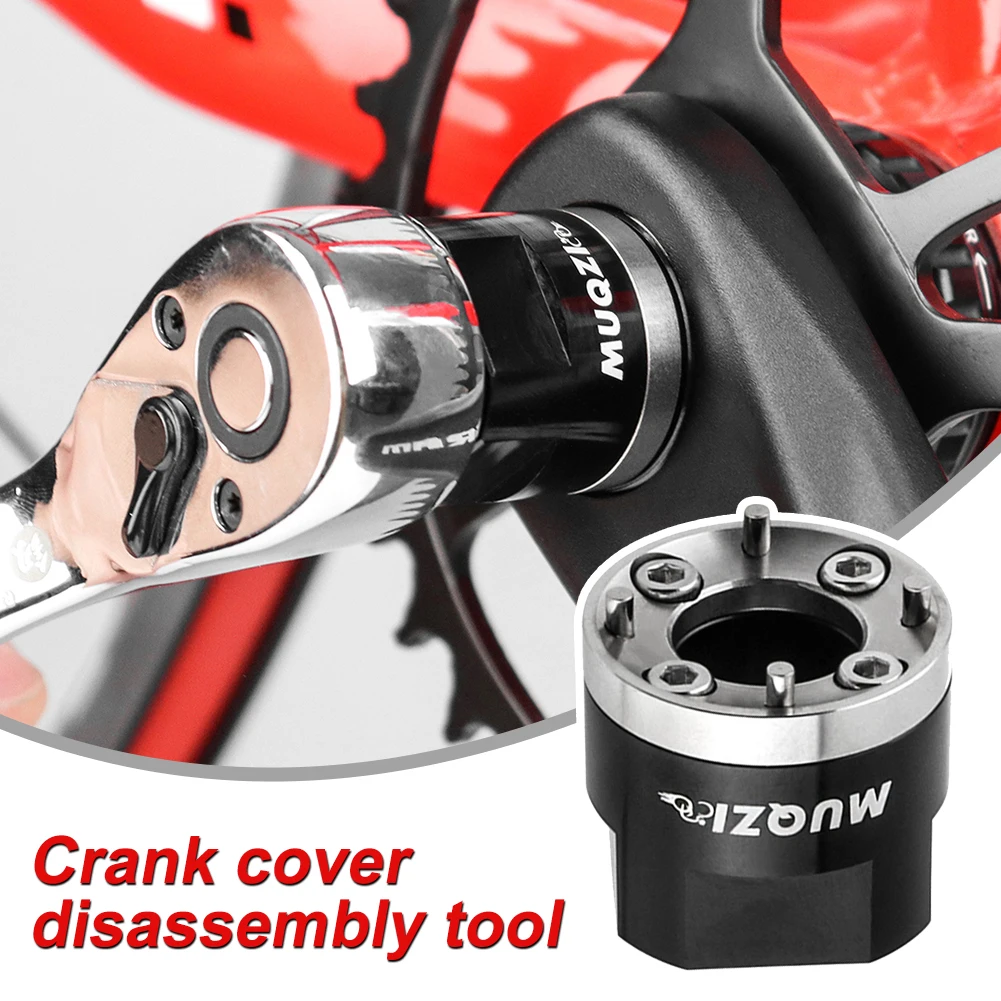 Экстрактор коленчатого вала MUQZI для SRAM DUB, инструмент для снятия коленчатого вала, крышки болтов, установочный ключ, самонастраивающиеся ремонтные инструменты
Экстрактор коленчатого вала MUQZI для SRAM DUB, инструмент для снятия коленчатого вала, крышки болтов, установочный ключ, самонастраивающиеся ремонтные инструменты