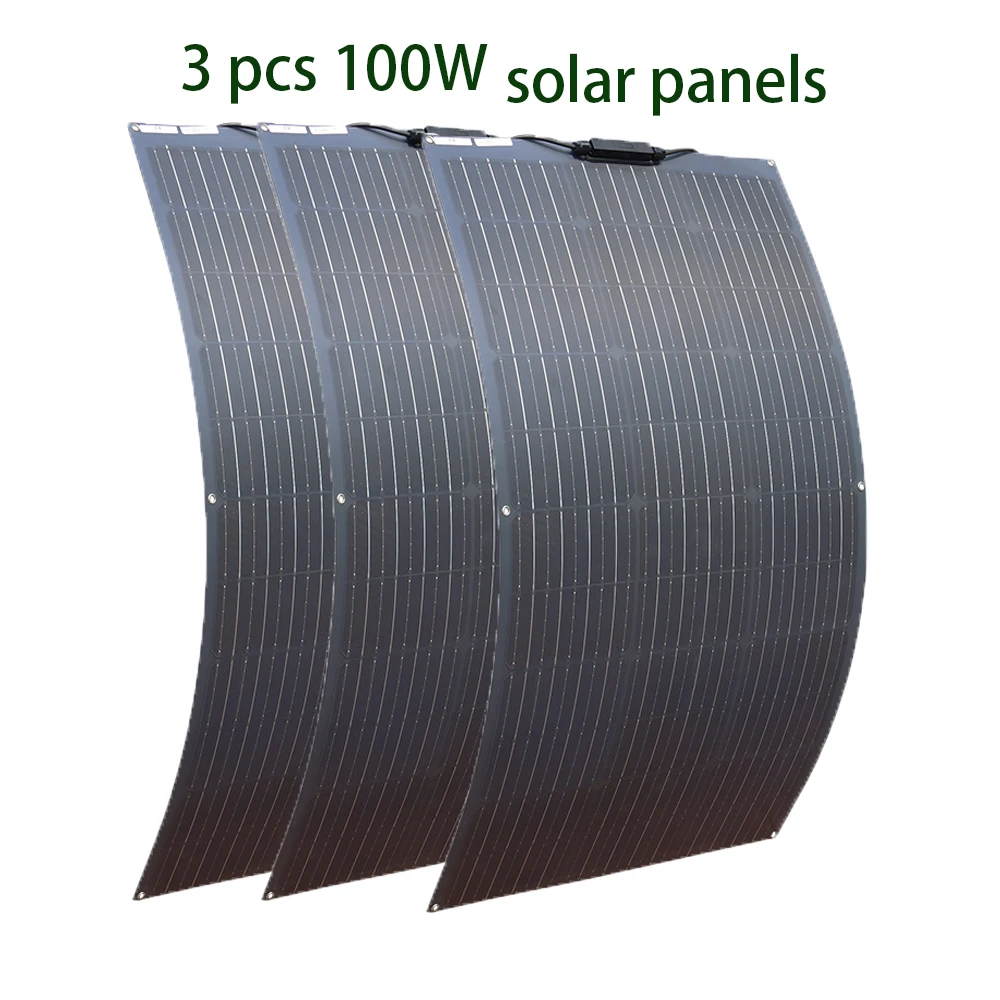 100W 200W 300W 400W Solar Panel Kit or 18V Flexible Mono Photovoltaic Panel Solar 12V 24V High Efficiency Paneles Solares
100W 200W 300W 400W Solar Panel Kit or 18V Flexible Mono Photovoltaic Panel Solar 12V 24V High Efficiency Paneles Solares