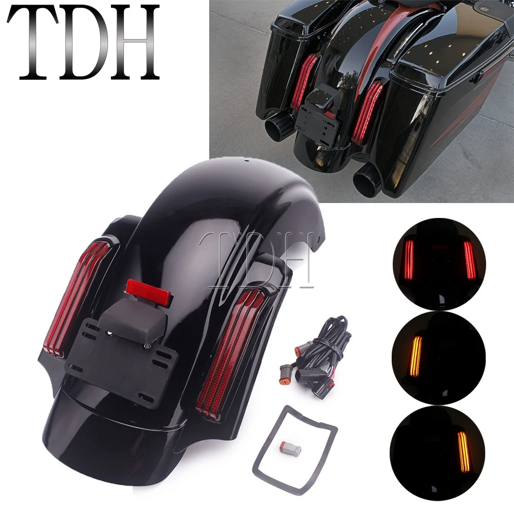 LED Rear Fender System for Harley Touring Road King Electra Glide Classic Ultra Limited Low Street Glide Road Glide Special
LED Rear Fender System for Harley Touring Road King Electra Glide Classic Ultra Limited Low Street Glide Road Glide Special