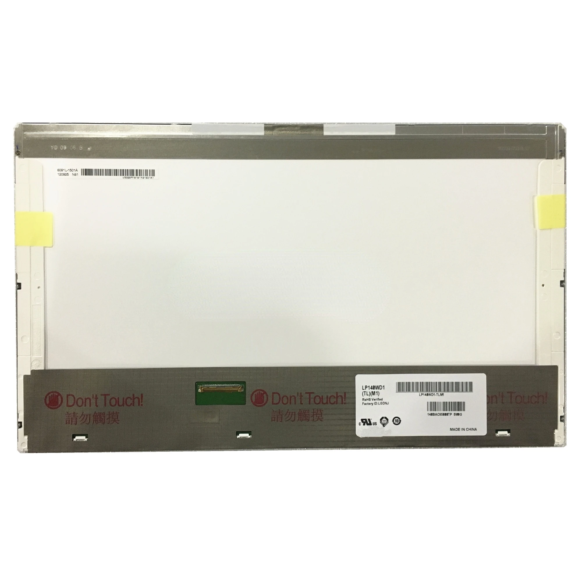 LP140WD1-TLM1 LP140WD1-TLD2 TLA1 N140O6-L02 LTN140KT01 LTN140KT07 40PIN 1600*900 LED Display Laptop Screen
LP140WD1-TLM1 LP140WD1-TLD2 TLA1 N140O6-L02 LTN140KT01 LTN140KT07 40PIN 1600*900 LED Display Laptop Screen