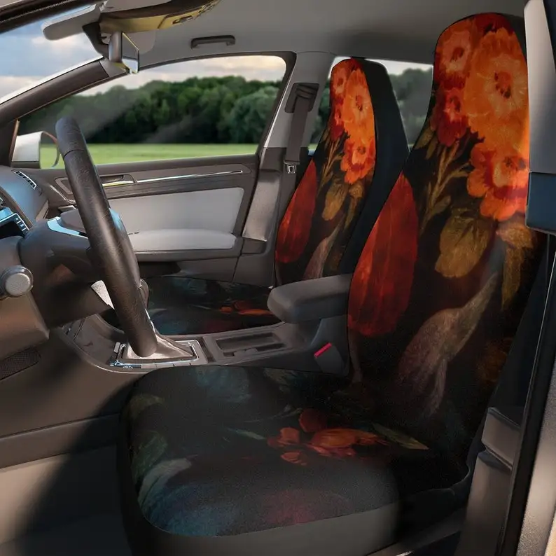 Floral Seat Covers for Cars, Boho Car Seat Cover, Hippie Car Accessories for Women, Bohemian Universal Vehicle Seat Protector, D
Floral Seat Covers for Cars, Boho Car Seat Cover, Hippie Car Accessories for Women, Bohemian Universal Vehicle Seat Protector, D