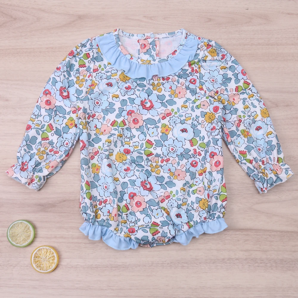 0-3T Spring Girl Romper Clothes Long Sleeve One-piece Bodysuit Wears With Pattern Flowers Printing New In Toddler Jumpersuit
0-3T Spring Girl Romper Clothes Long Sleeve One-piece Bodysuit Wears With Pattern Flowers Printing New In Toddler Jumpersuit