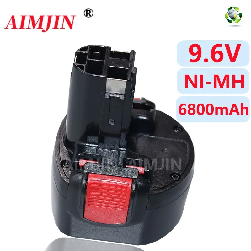 9.6V 6800mAh Ni-MH Rechargeable Power Tools Battery For Bosch PSR 960 BH984 BAT048 BAT119
9.6V 6800mAh Ni-MH Rechargeable Power Tools Battery For Bosch PSR 960 BH984 BAT048 BAT119