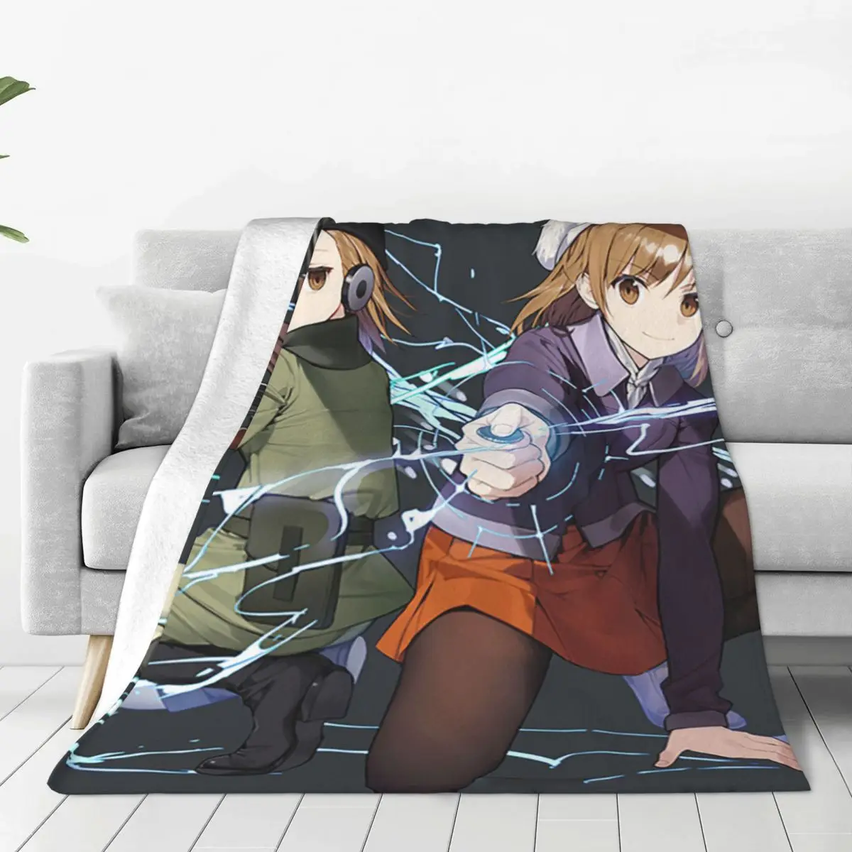 Misaka Mikoto Blanket Anime Toaru Kagaku no Railgun Flannel Novelty Warm Throw Blanket for Home Restaurant Spring Autumn
Misaka Mikoto Blanket Anime Toaru Kagaku no Railgun Flannel Novelty Warm Throw Blanket for Home Restaurant Spring Autumn