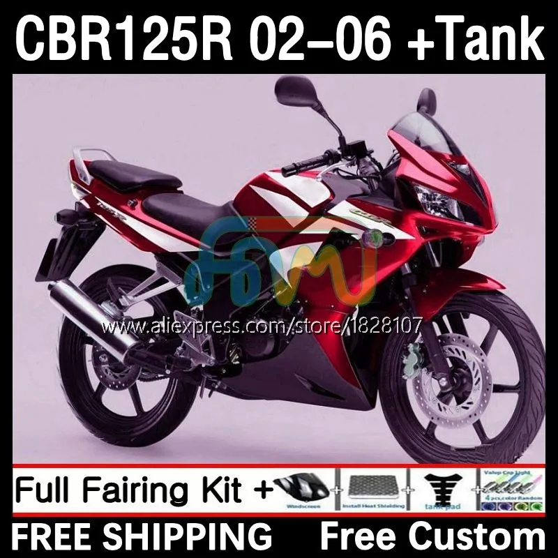 +Tank For HONDA CBR-125R CBR125RR dark red CBR 125 125R 44No.126 CBR125R 02 03 04 05 06 125CC 2002 2003 2004 2005 2006 Fairing 
+Tank For HONDA CBR-125R CBR125RR dark red CBR 125 125R 44No.126 CBR125R 02 03 04 05 06 125CC 2002 2003 2004 2005 2006 Fairing