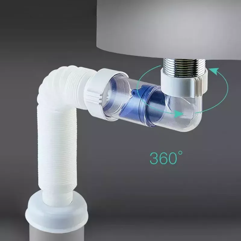 ABS Drain Hose Washbasin Corrugated Curved Pipe Bathroom Expandable Flexible Drain Tube Kitchen Sink Sewer Deodorant Accessories
ABS Drain Hose Washbasin Corrugated Curved Pipe Bathroom Expandable Flexible Drain Tube Kitchen Sink Sewer Deodorant Accessories