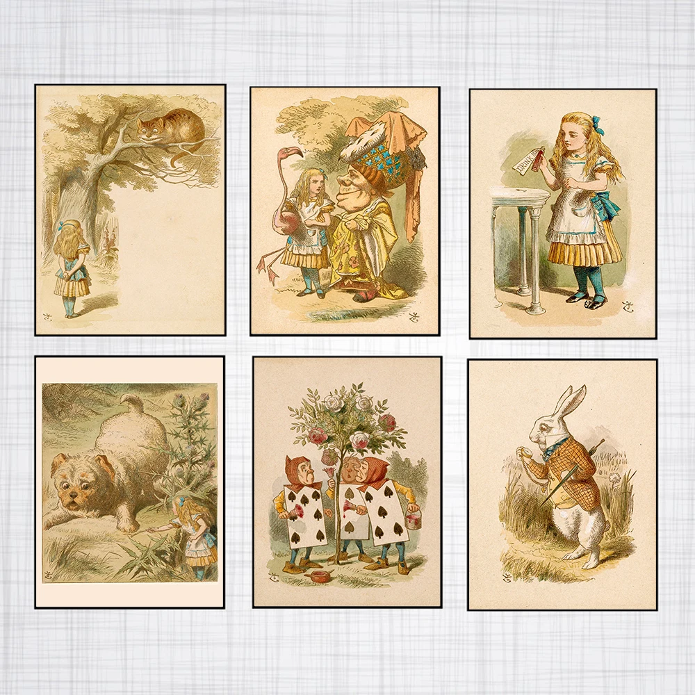 Alice in Wonderland Movie Poster Vintage Canvas Painting Modern Art Print Oil Painting Wall Picture For Living Room Home Decor
Alice in Wonderland Movie Poster Vintage Canvas Painting Modern Art Print Oil Painting Wall Picture For Living Room Home Decor