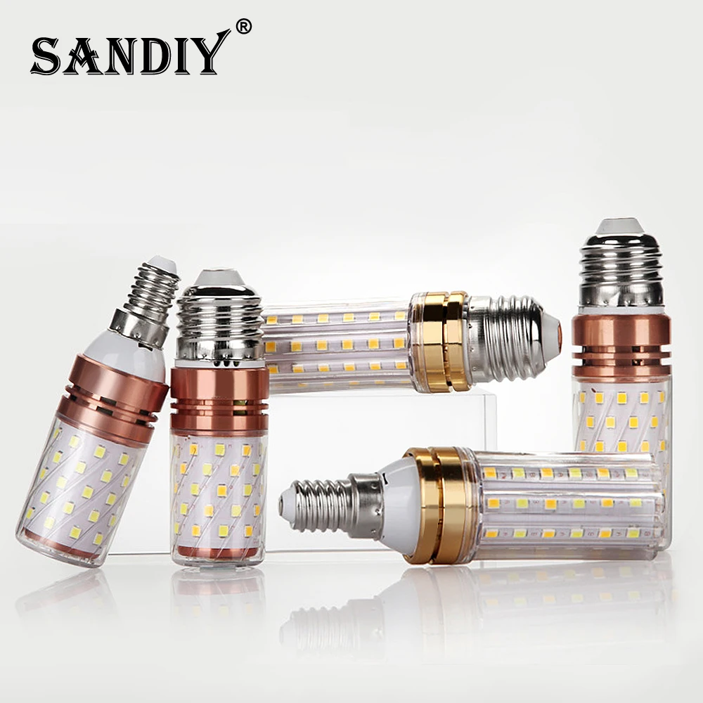 

LED Bulb 12W 16W 20W 24W Lamp SMD 5730 110V 220V 240V E27/E14 Base Light Holder Lampada Candle Chandelier Lighting Bombilla