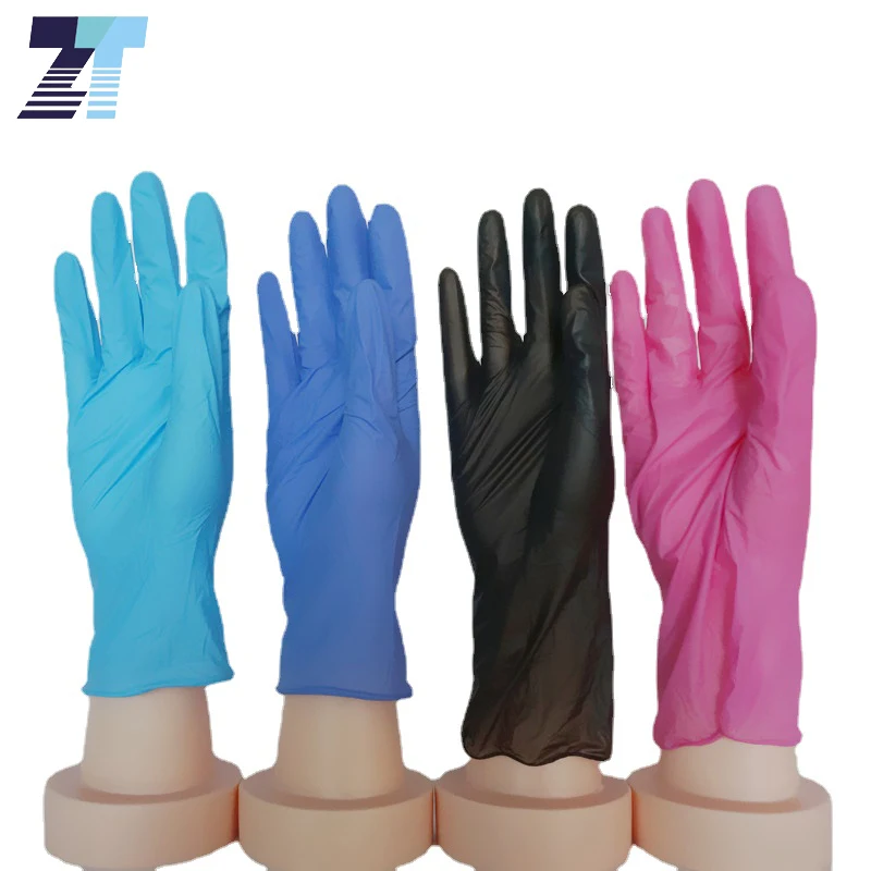 Wholesale Colorful nitrile Vinyl Blend gloves Nail beauty Salon catering tattoo auto repair thicked durable disposable Gloves 
Wholesale Colorful nitrile Vinyl Blend gloves Nail beauty Salon catering tattoo auto repair thicked durable disposable Gloves